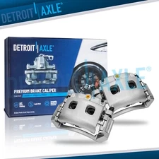 Pair Front Left and Right Brake Calipers w/ Bracket for 2002-2005 Dodge Ram 1500