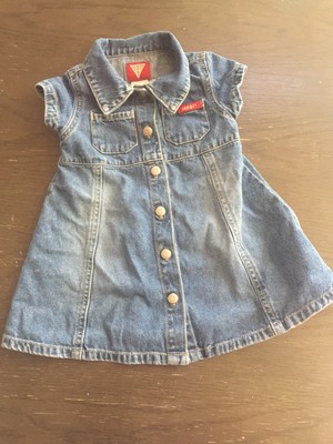 guess baby blue dress