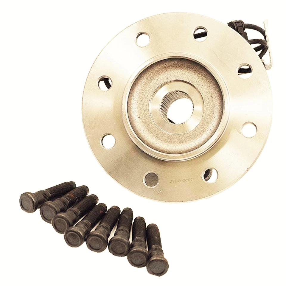 Conjunto de cojinete de cubo de rueda delantera izquierda para camioneta Dodge Ram 3500 (ABS) 98-99 Foto 3 de 3