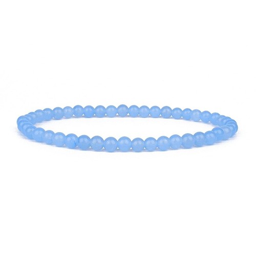 Handmade 4 6mm Natural Gemstone Agate Round Beads Braid Stretch Bracelet Unisex - Picture 53 of 65