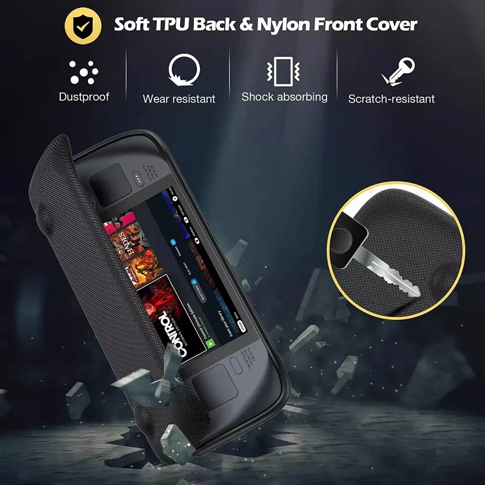 Procase Upgraded Flip Case for Steam Deck/Steam Deck OLED with Front Cover 2023, Foto 3 de 4