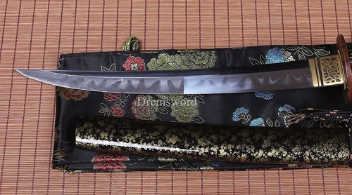 Osoraku-Zukuri T10 Arcilla Templada Tanto Japonés Samurai Autodefensa Espada Corta - Imagen 3 de 13
