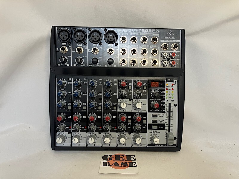 Behringer XENYX 1202FX 12 CH Mixer with Effects | 3-Band Behringer XENYX 1202FX 12 CH Mixer with Effects | 3-Band