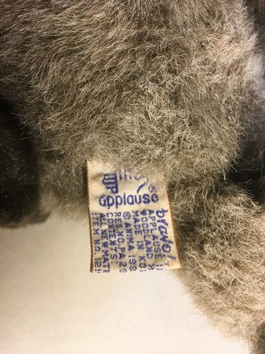 VTG 10" 1988 BRAVO Applause Stuffed FERGUSON Plush OWL #12158 - 第 9/10 張圖片