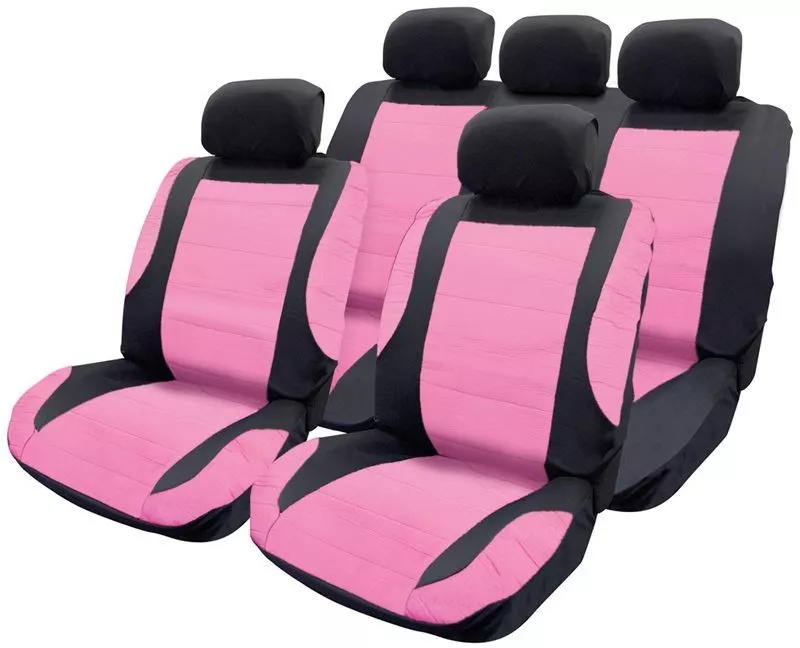 Hot pink top seat covers