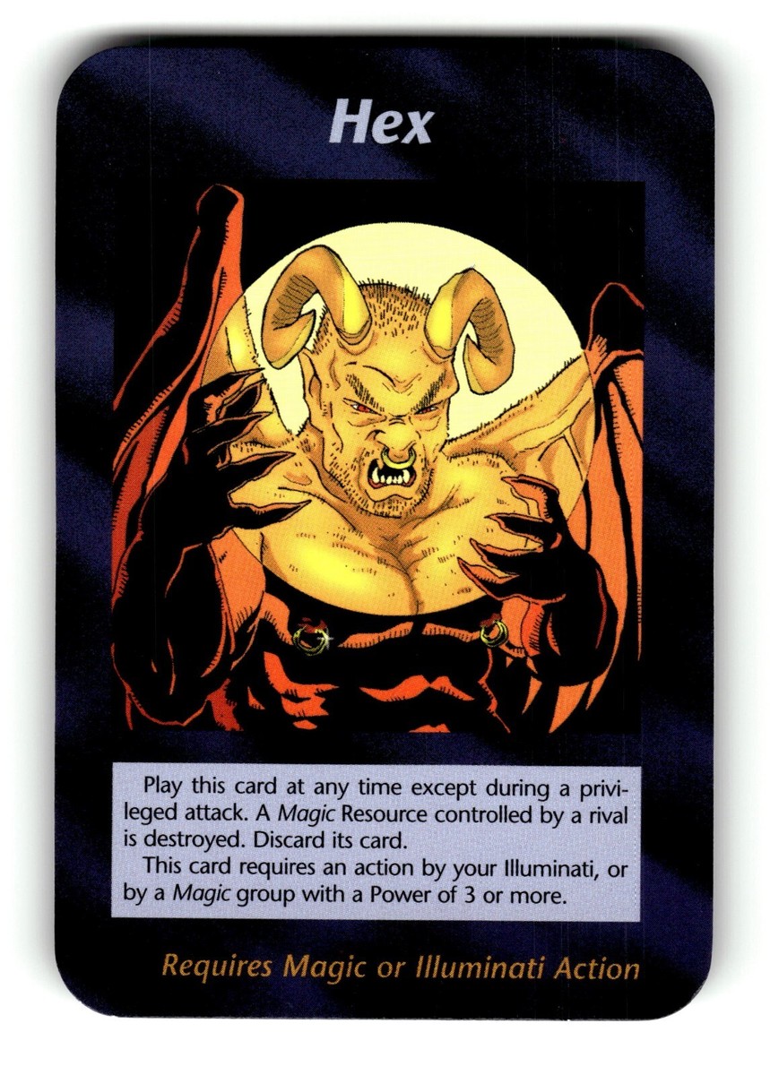 Hex Card Unlimited INWO Illuminati New World Order | eBay