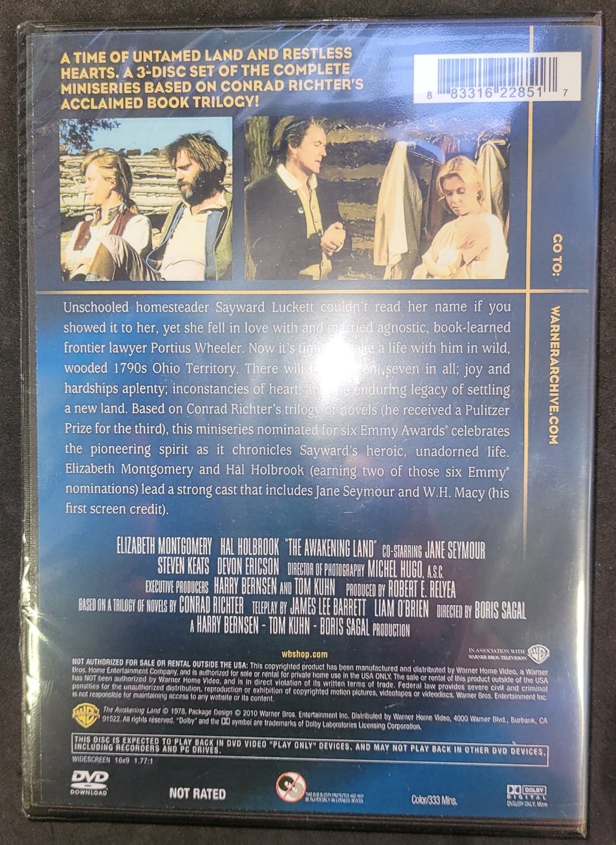 The Awakening Land (DVD, 2010, 3-Disc Set) for sale online