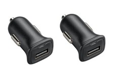 Image of 2x PLANTRONICS Voyager 5200 / Legend / M165 USB Car Lighter Charger 5V 1000mA