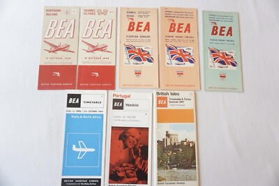 BEA Airline Flugplan Fahrplan Abholung Schweiz Nordirland