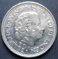 1 GULDEN / 1972 / GUILDER / JULIANA KÖNIGIN DER NIEDERLANDE / Münze
