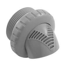 Infusion V-fitting for Inlet & Return Line, Venturi, Light Gray VRFTHLG (1 Pack)