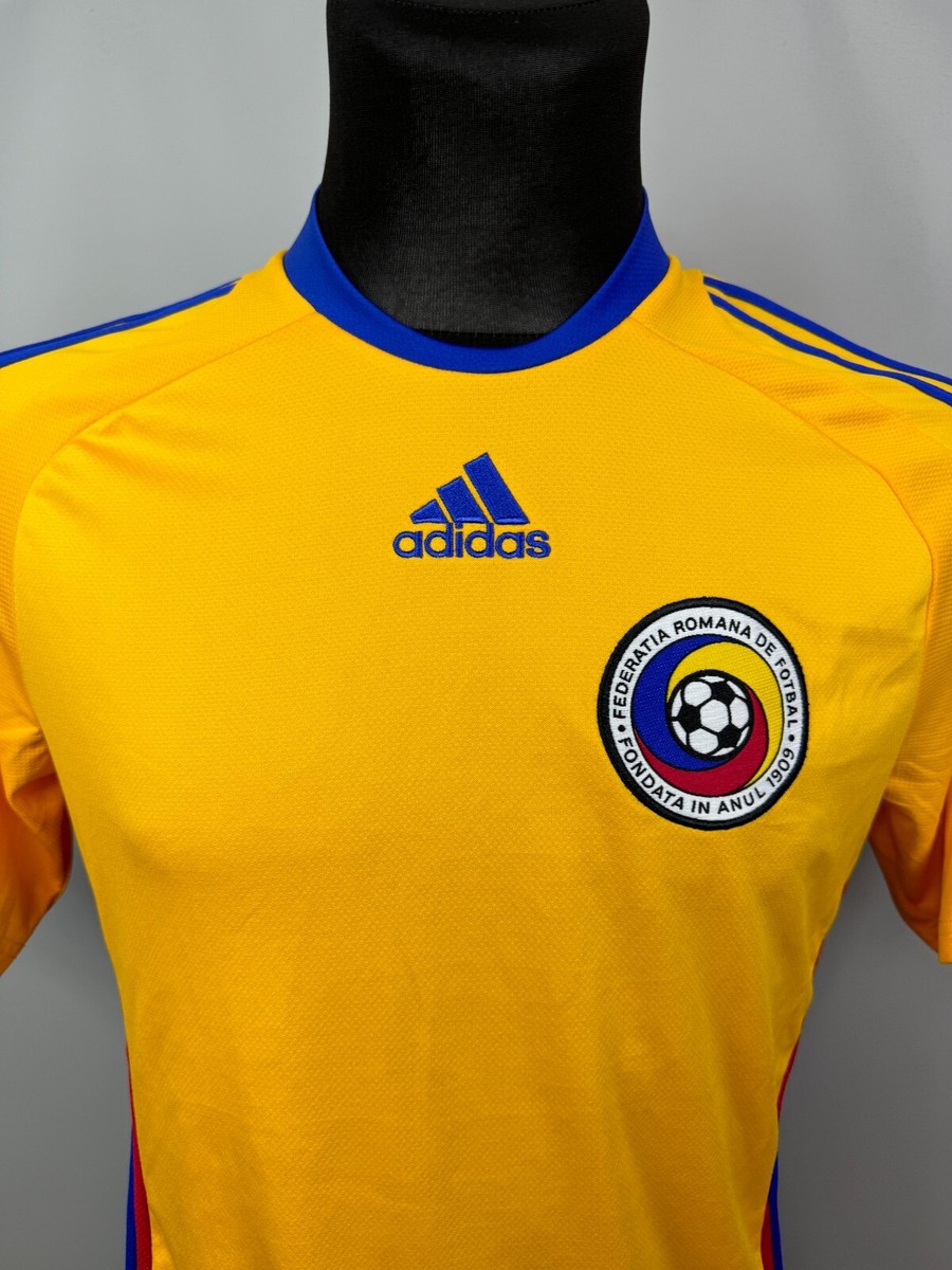 ROMANIA 2008 2009 HOME SHIRT FOOTBALL SOCCER JERSEY ADIDAS 609859