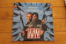 FIFTY FIFTY LASERDISC [NEW SEALED] LD PETER WELLER ACTION COMEDY