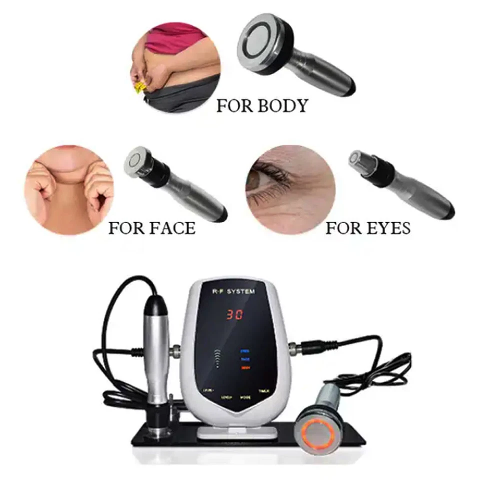 Máquina de eliminación de arrugas para el cuidado de la piel 3 en 1 5 MHz equipo de belleza facial uso doméstico Foto 4 de 4