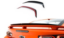 Spoiler CAP für Chevrolet Camaro SS Mk6 Facelift schwarz Heckspoiler Dachspoiler