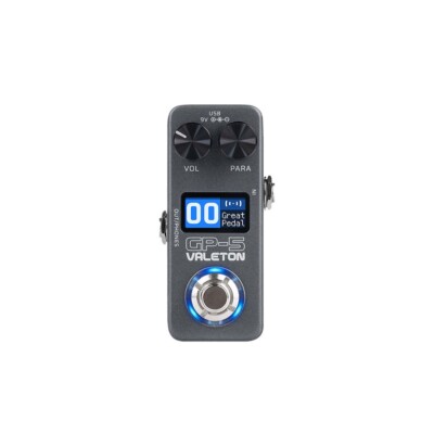 Valeton GP-5 Portable Electric Guitar Bass Multi-Effects Pedal Processor Unit