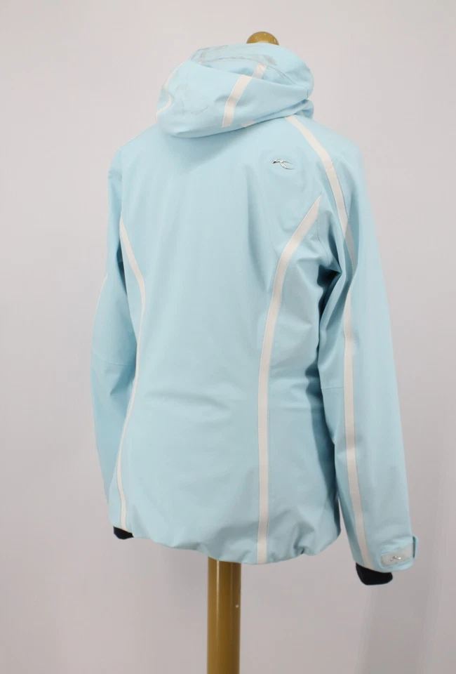 KJUS FORMULA WOMENS SKI JACKET UK 14 / EU 42 ICY BLUE RRP £800 AD - Image 4 of 4