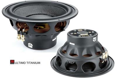 Morel ULTIMO TI SC122 HIGH END Subwoofer 30cm Woofer 600 Watt RMS, 2 Ohm