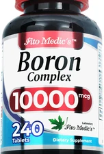 FITO MEDIC'S Lab | Boron |10 Mg | 240 Servings | Boron Supplement for Men | Boro