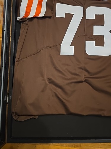Cleveland Browns Joe Thomas Jersey In Display Case Adult XL Nike On Field NFL - Picture 7 of 16