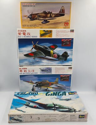 LUFTFAHRT: A6M5 ZERO FIGHTER, N1K2-J SHIDENKAI, KUGISHO P1Y1/2 GI + WEITERE KITS