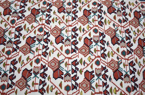 Senneh Rug 33'' x 45'' Natural Colors Oriental Senneh Rug Wool Kilim Small Rug - Picture 10 of 15