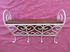 Mensola in ferro battuto e