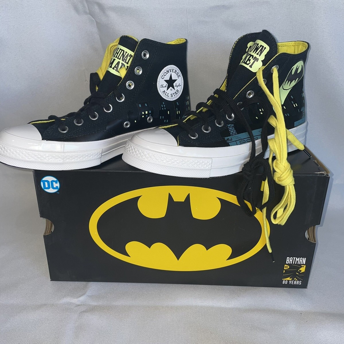 Batman Converse Logo 80 New Converse All Star Batman Shoes Size