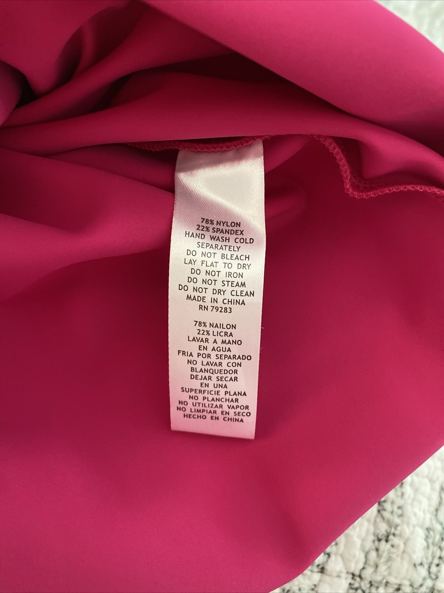 ALEX EVENINGS Fuchsia/Magenta Embellished Side Ruched Cocktail