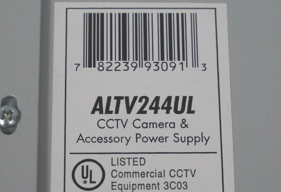 NEW ALTRONIX ALTV244UL POWER SUPPLY 24V - Image 4 of 4