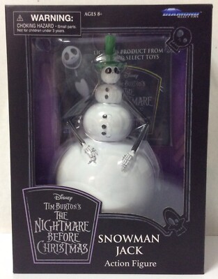ジャック・スノーマン　フィギュアセット（限定品） Disney The Nightmare Before Christmas Snowman Jack