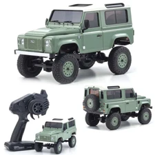 Kyosho 32527GR Mini-Z 4X4 Land Rover Defender 90 Heritage Grasmere RTR Crawler