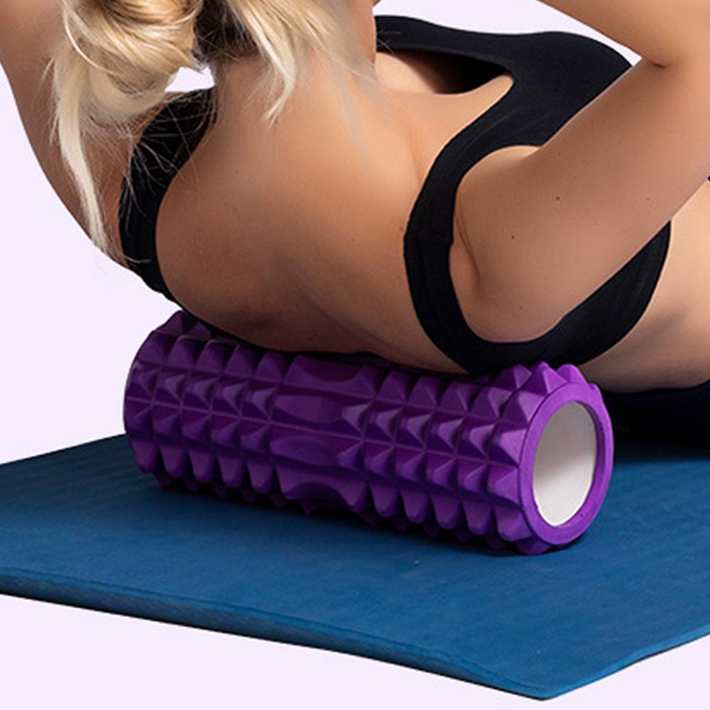 Gym Fitness Pilates Foam Roller 26cm Yoga Column Exercise Back