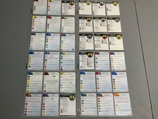 A10881 HEROCLIX WIZKIDS ABILITIES CARDS LOT OF 72