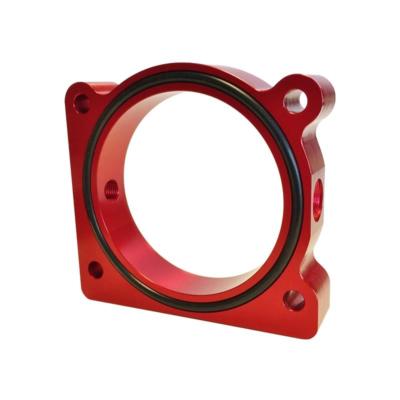 Torque Solution Throttle Body Spacer (Red) for Ford for F-150 3.5L Ecoboost / 3.