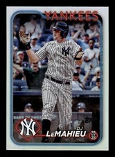 2024 Topps Series 2 Baseball DJ LeMahieu Rainbow Foil #641 New York Yankees
