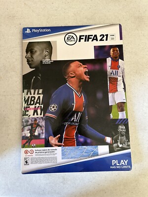 PlayStation Ps5 Fifa 21 Promotional Display Standee Store Promo