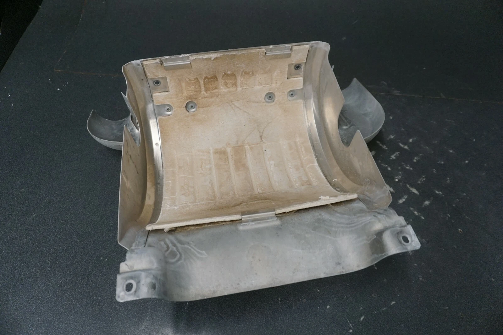 2006-2007 Yamaha OEM Exhaust Protector Panel Apex Mountain Vector