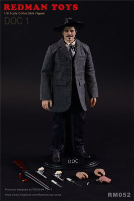 REDMAN TOYS The COWBOY DOC 1 1/6 Limited Collectible Action REDMAN TOYS The COWBOY DOC 1 1/6 Limited Collectible Action