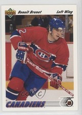 1991-92 Upper Deck Benoit Brunet #469 0b3