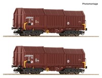 Roco 6680009 TT 2-Tlg. Set Teleskophaubenwagen DR Ep IV Neuheit 2024 Ovp+