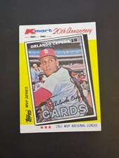 1982 Topps Kmart MVP Series - Orlando Cepeda #12