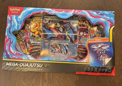 Pokémon Sammelkartenspiel Mega-Quajutsu EX Premium-Kollektion Box Deutsch Holo