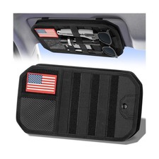 Car Sun Visor Organizer, Multi-Pocket Tactical Visor Storage wi... USA FAST SHIP