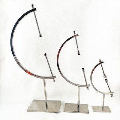 Sphere Holder Caliper Stand Bracket Globe Display Stand for Coin Shell Decor