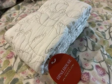 One King Dove Stitch Sham Off White Opalhouse™ designed with Jungalow