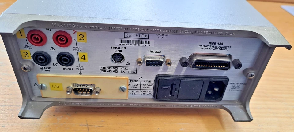 Keithley 2010- Tisch Digital Multimeter 750V ac/ - Bild 2 von 4