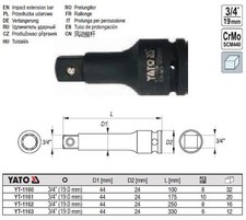 Yato Verl&auml;ngerung 100-33mm 3/4" Freie Auswahl