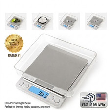 Digital Kitchen Scale Food Diet Cook Weight Jewelry Gold Grain Gram 2000g x 0.1g