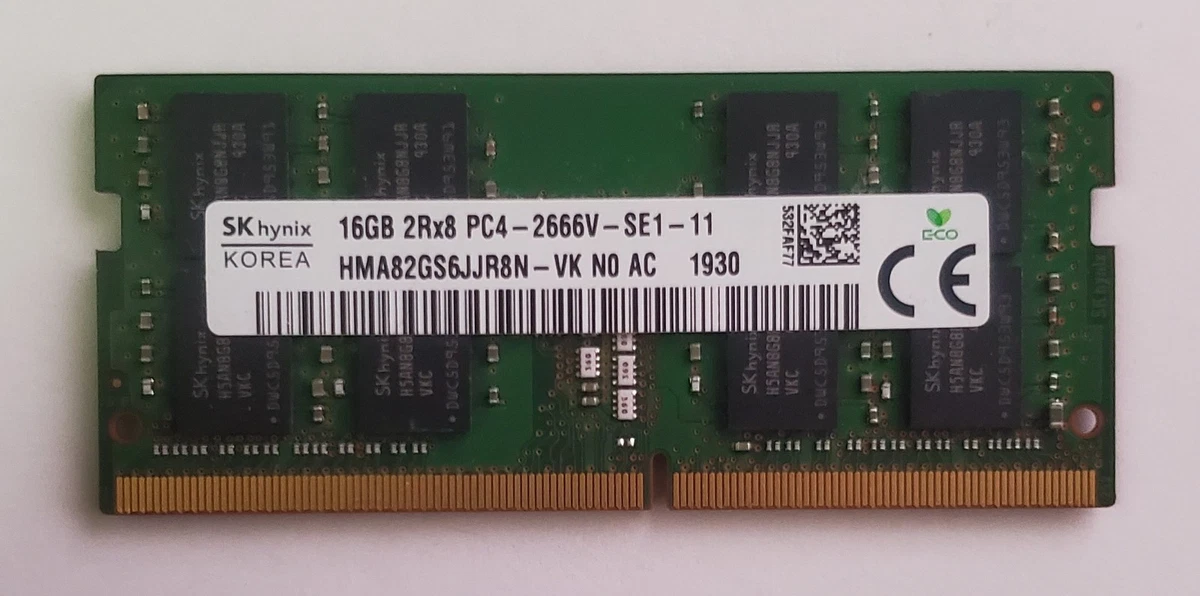 Hynix SO-DIMM DDR4 SDRAM Memory (RAM) 1 Modules for sale | eBay